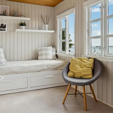 בית נופש Beautiful In With House Sea View Hejls